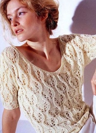 Ажур спицами Ажур спицами