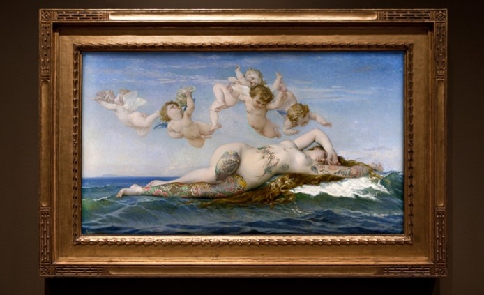 Венера в наколках от Nicolas Amiard