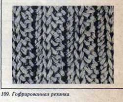 Узоры спицами из петель, снятых вместе с накидом, схемы